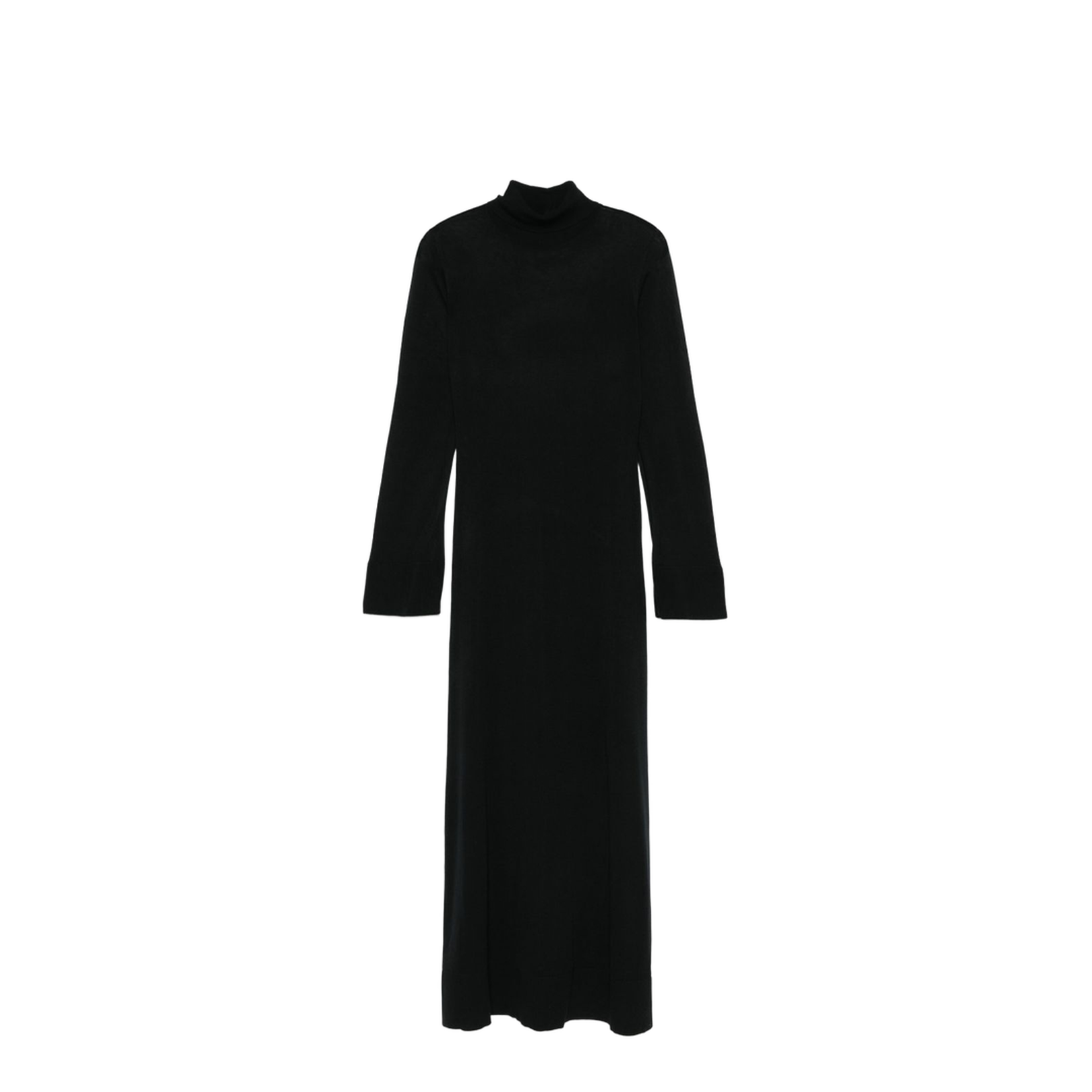Black Roll Neck Dress - Image 1