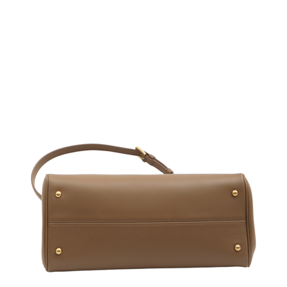 My Sicily Handbag in Plongé Calfskin in Brown - Image 3