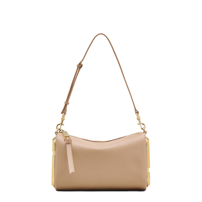 Snapshot Small Full Grain Leather Shoulder Bag - Camel - Image 2