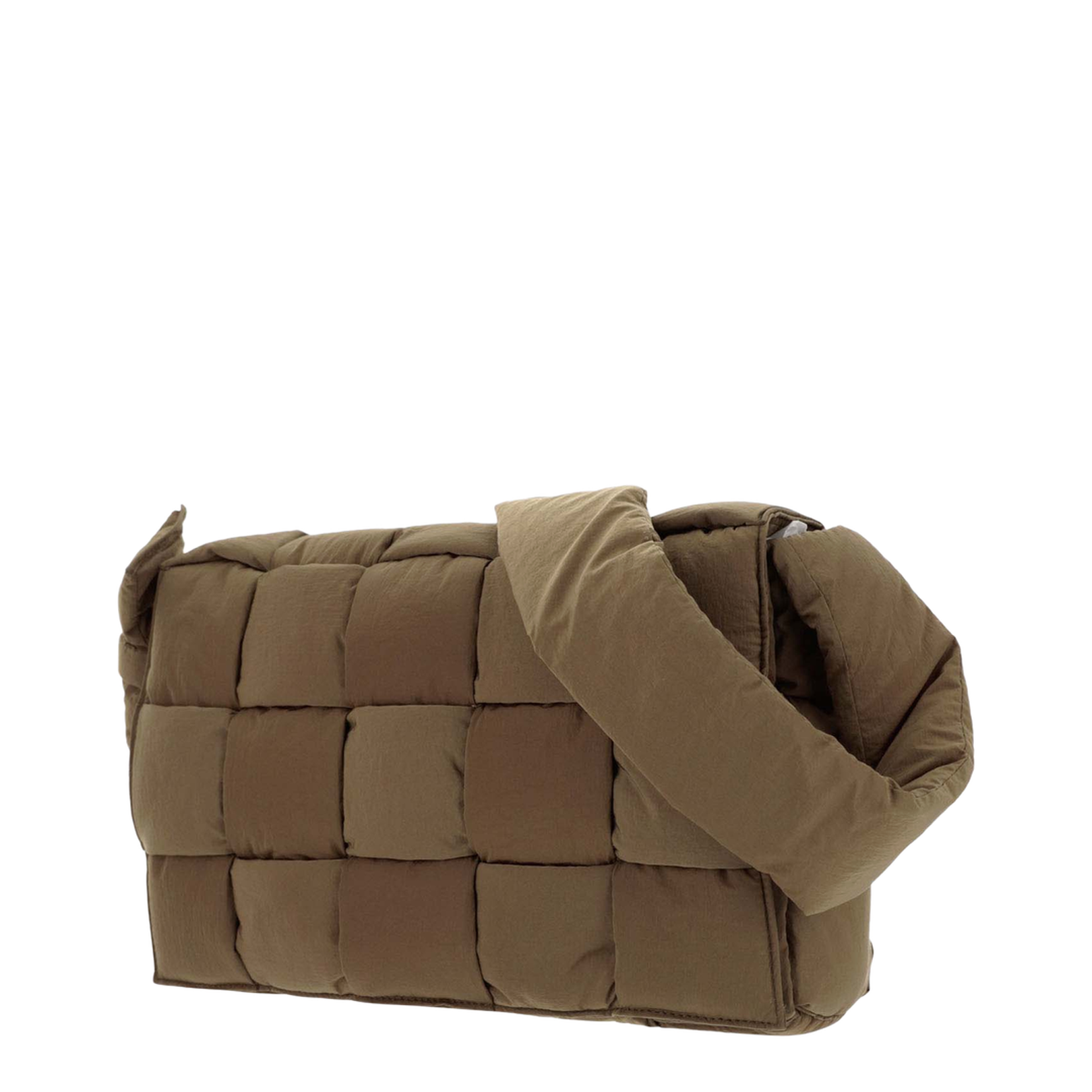 Cassette Small Nylon Shoulder Bags - Brown - Image 2