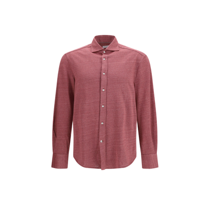 Linen And Cotton Knit Shirt - Image 1