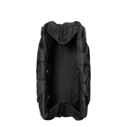 Fleming Nylon Hobo Bag - Black - Image 3