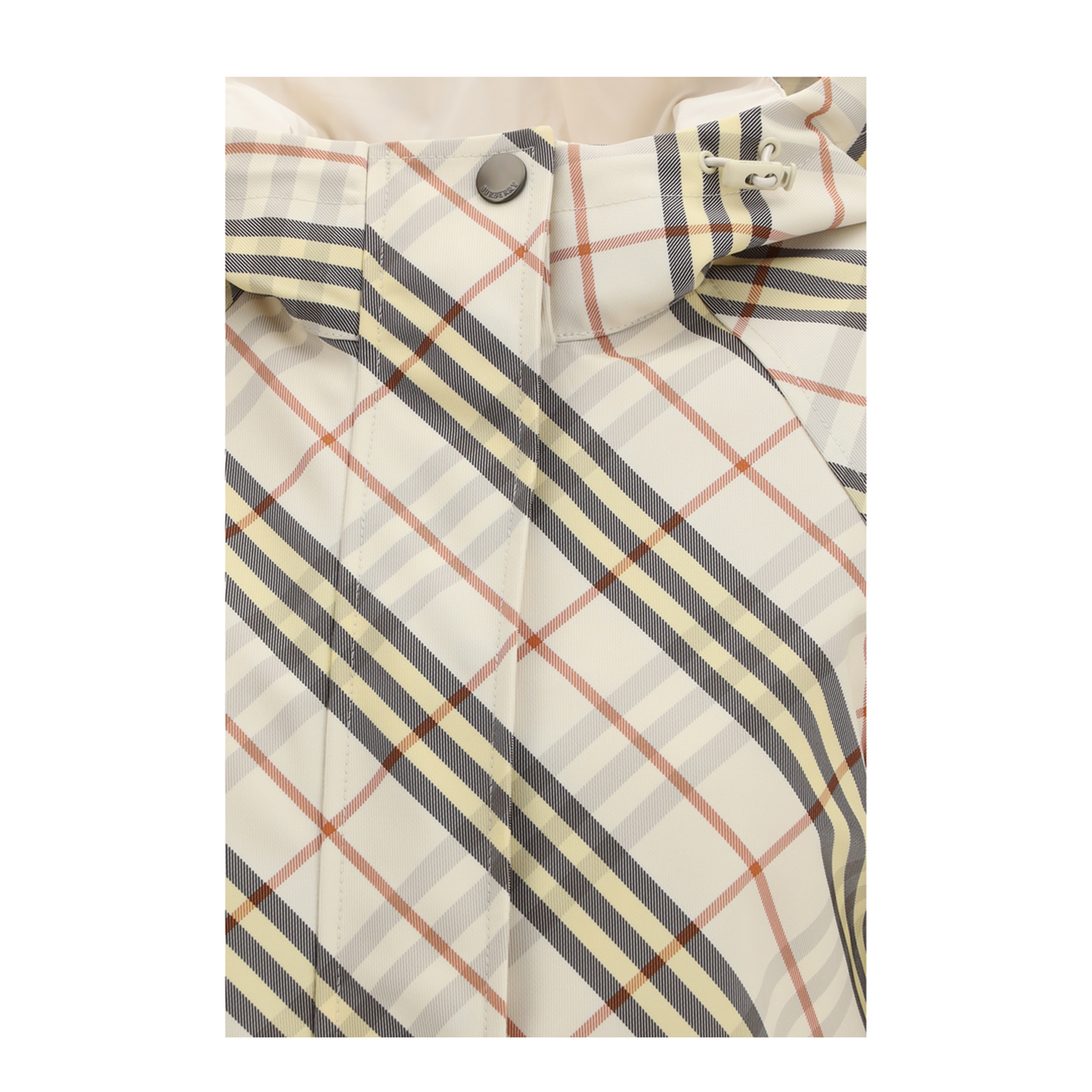 Reversible Check Hooded Jacket - Image 5