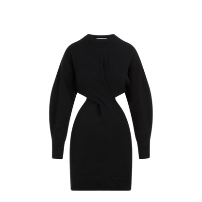 Wool Mini Dress - Image 2