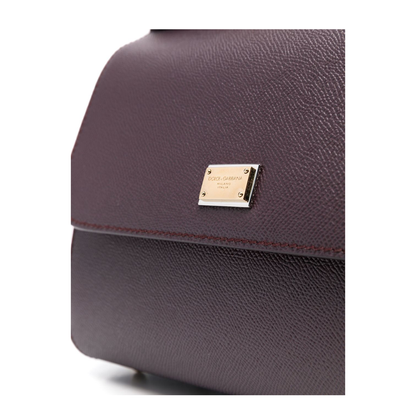 Large Sicily Handbag in Bordeaux - Image 3