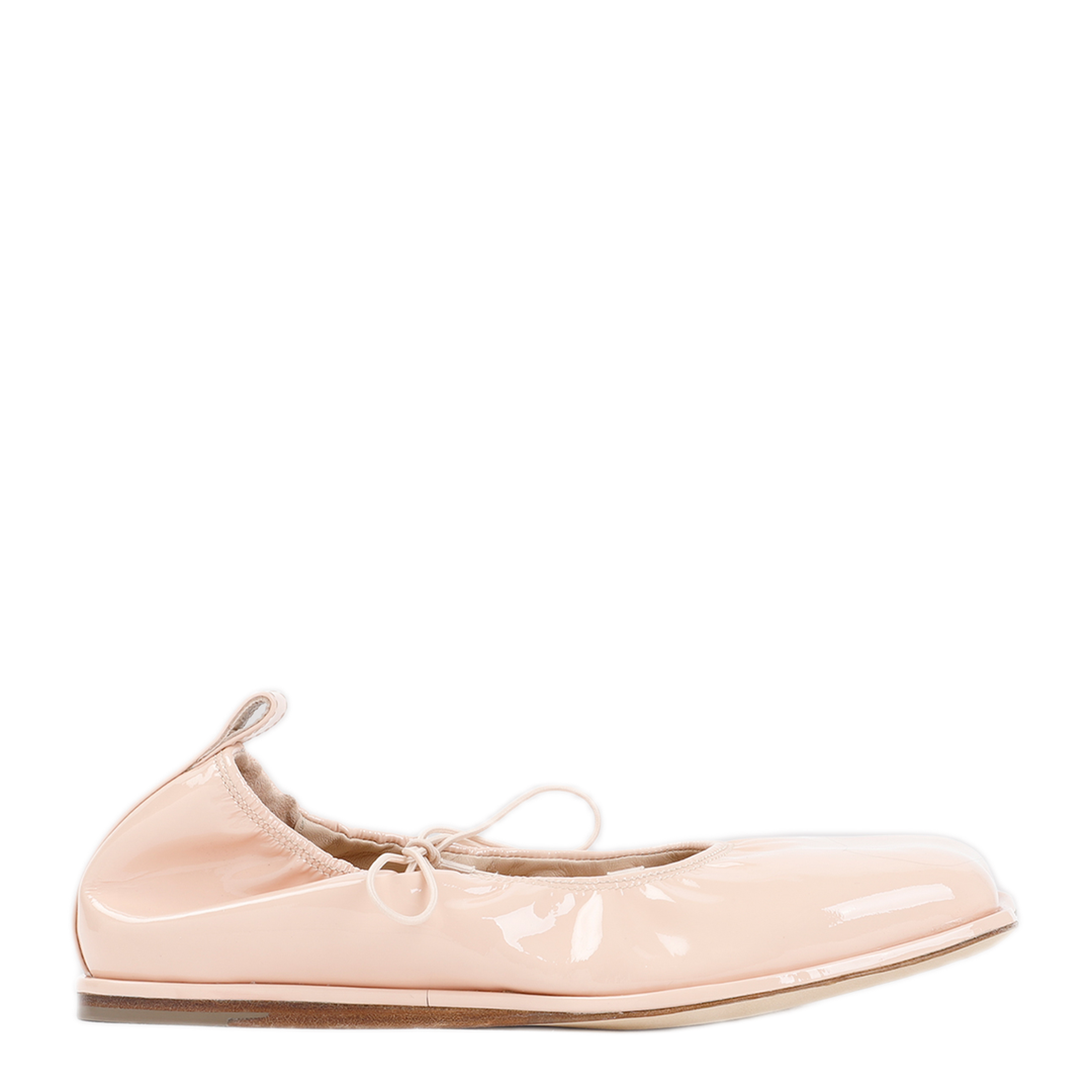 Heart Toe Lace-Up Ballerina - Image 1
