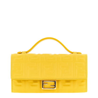 Baguette Nappa Leather Wallet - Broom Yellow - Image 1