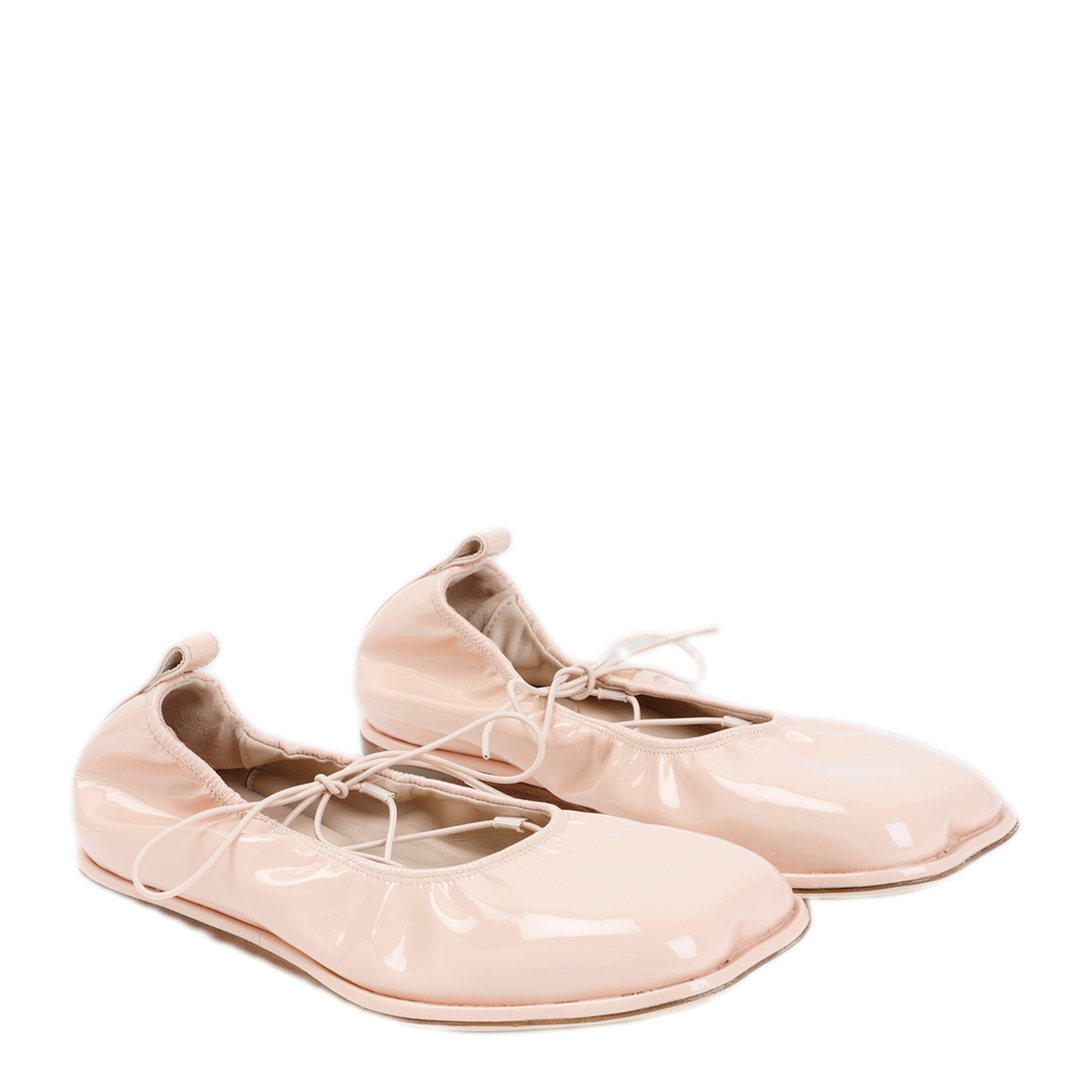 Heart Toe Lace-Up Ballerina - Image 5