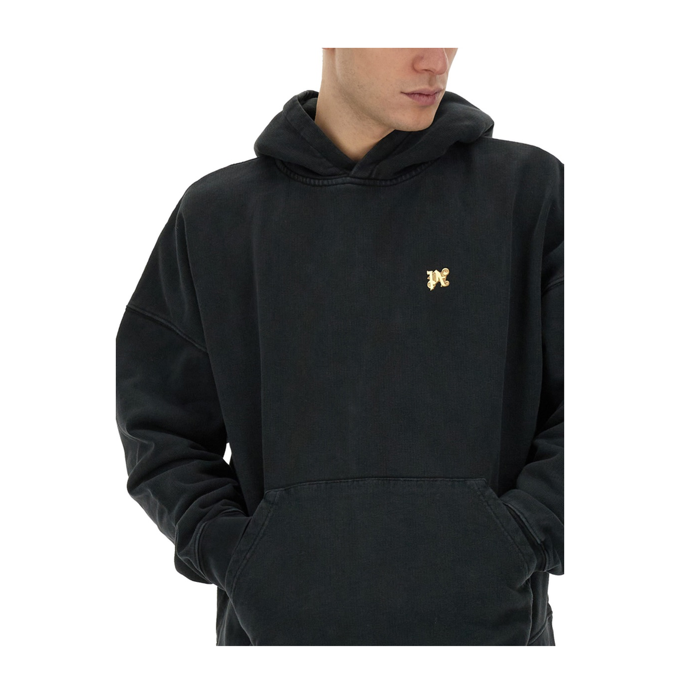 Burning Monogram Print Sweatshirt - Image 4