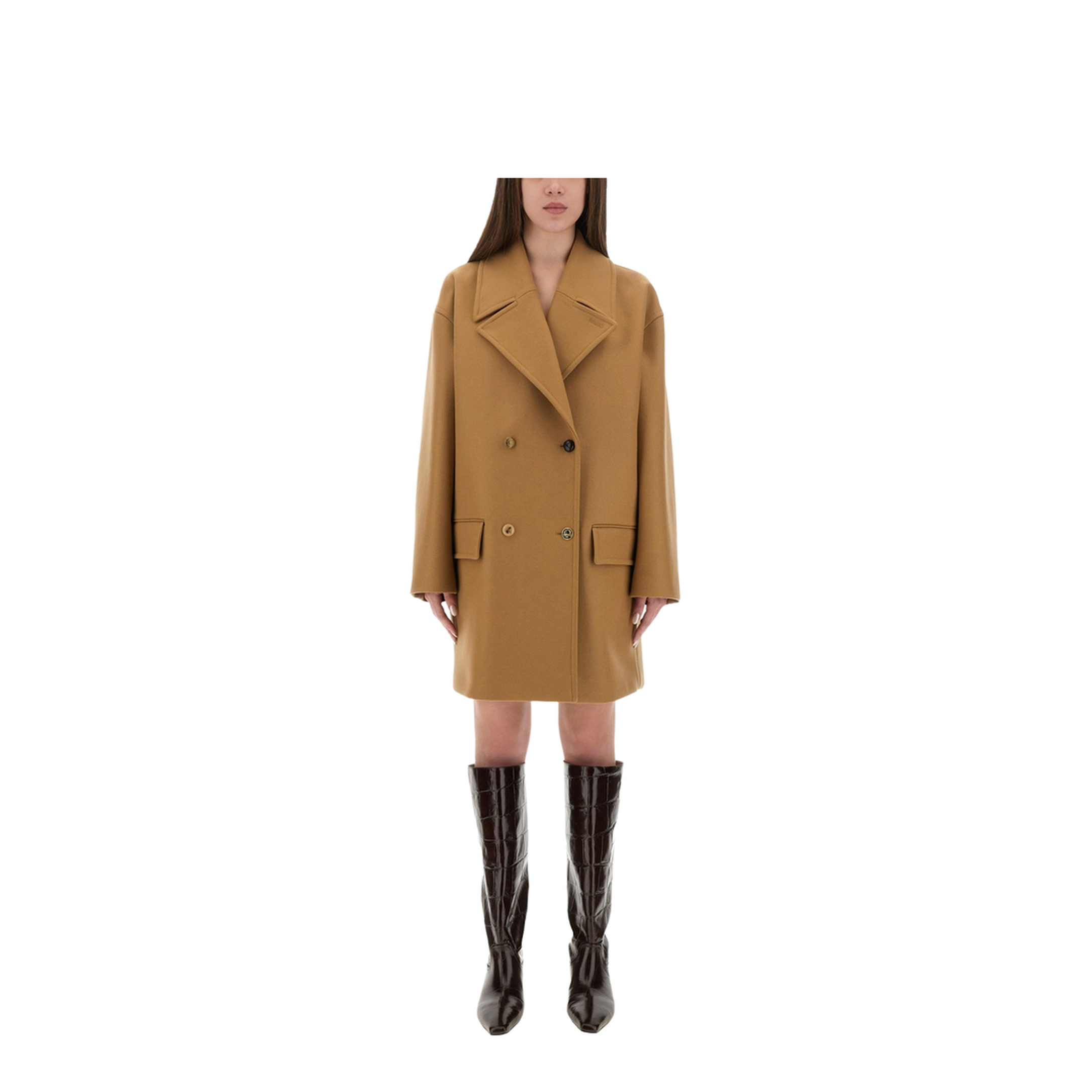 Double-Breasted Coat - Image 1