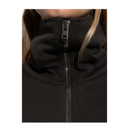 Cotton Blend Half-Zip Sweater - Image 2