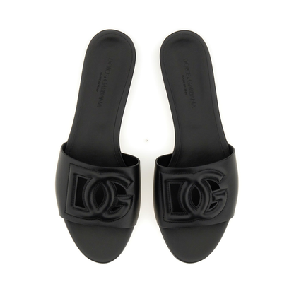 Calfskin Slides with DG Millennials Logo - Image 8