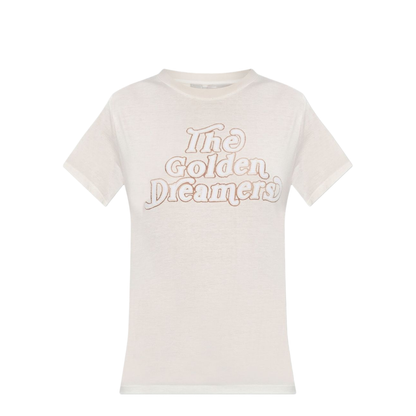 White T-Shirt with Print on the Front - Image 1