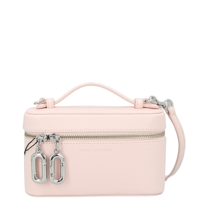 Scene Medium Smooth Leather Vanity Bag - Powder Pink - Image 1