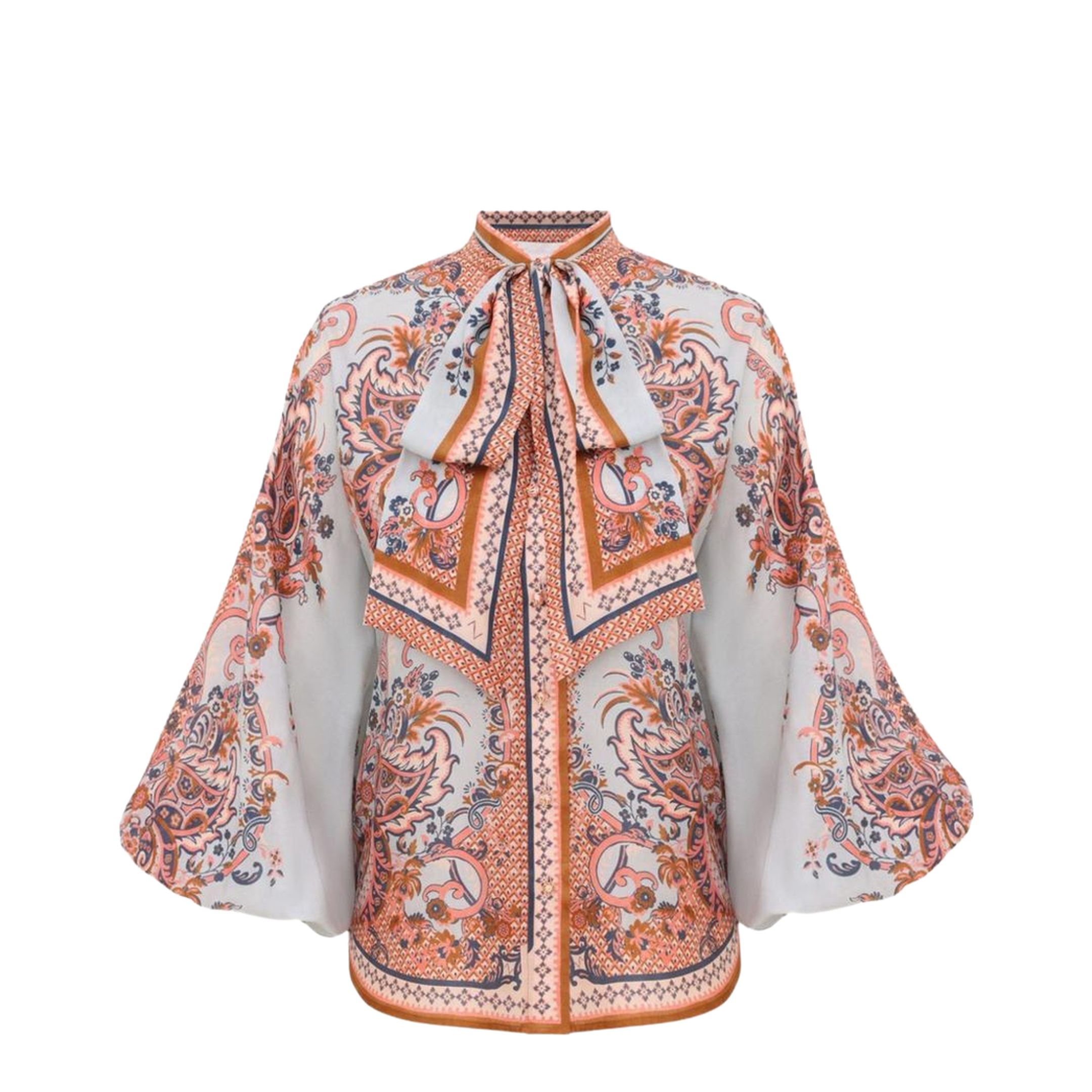 Aster Tie Neck Blouse - Image 1