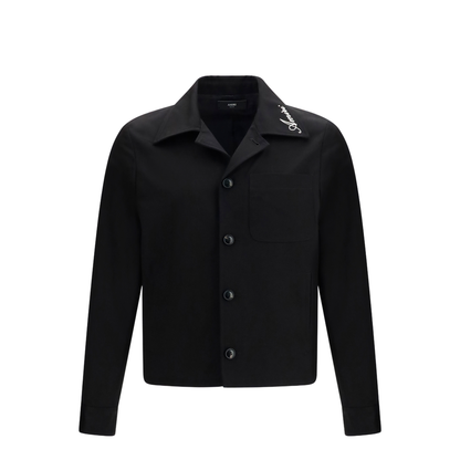 Script Collar Jacket - Image 1