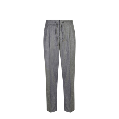 Grey Flannel Trousers - Image 1