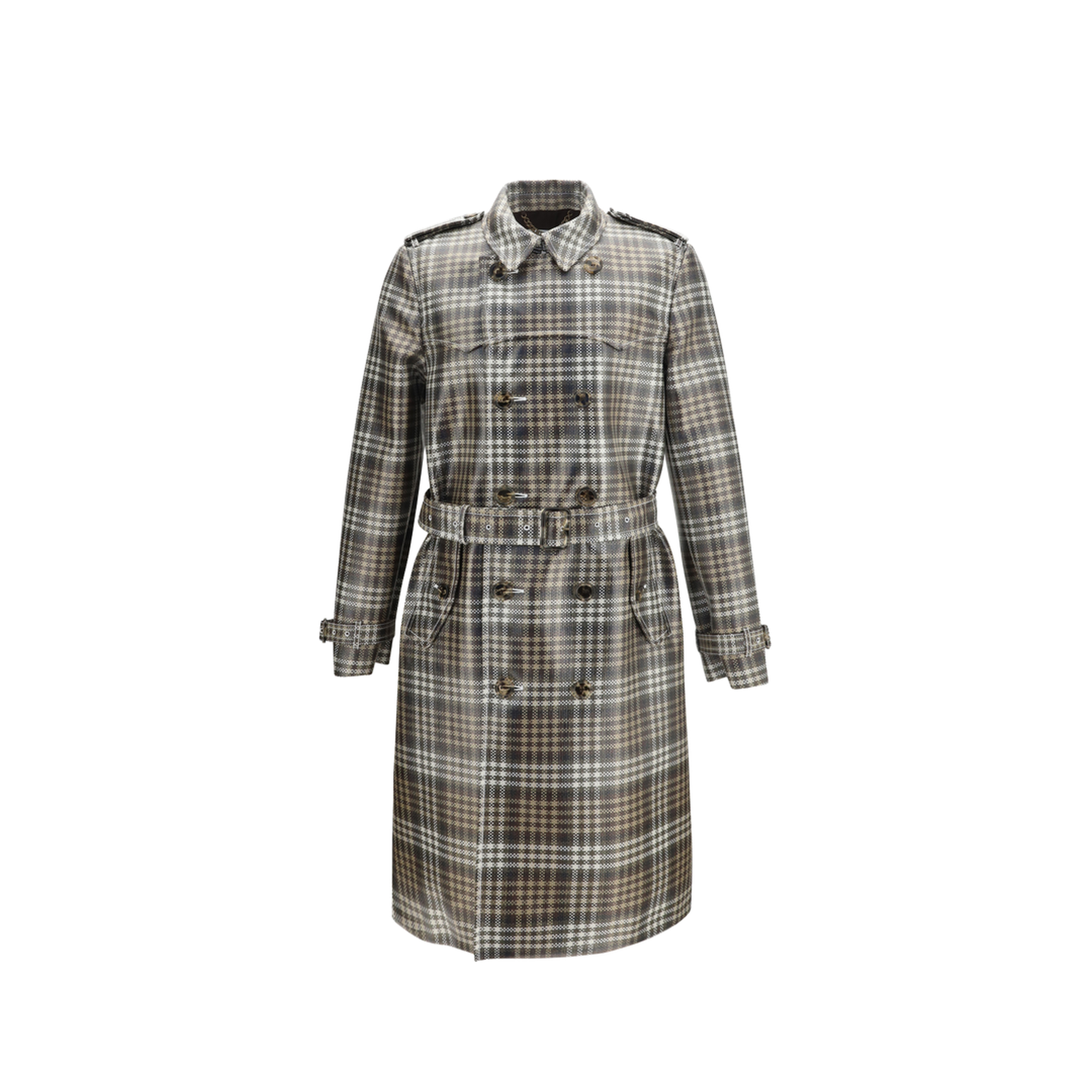 Brown And White Foxfield Trench - Image 1