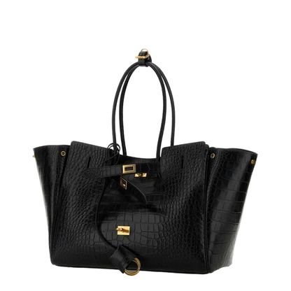 Carry All Bel Air Medium Bag in Black - Image 3