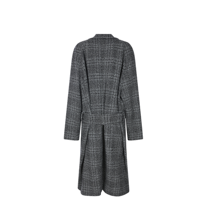 Grey One Layer Coat - Image 4