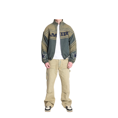 Sport Denim Track Jacket - Image 5