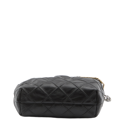 Fleming Mini Leather Hobo Bag - Image 3