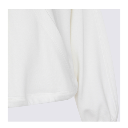 Hooded Zip-Up Sweatshirt in Technical Cotton Jersey - Image 4