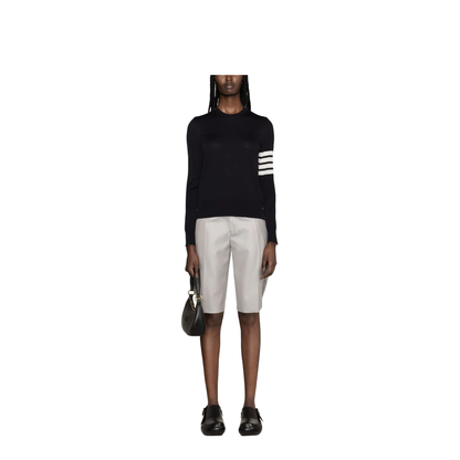 Wool 4-Bar Relaxed Pullover - Image 7