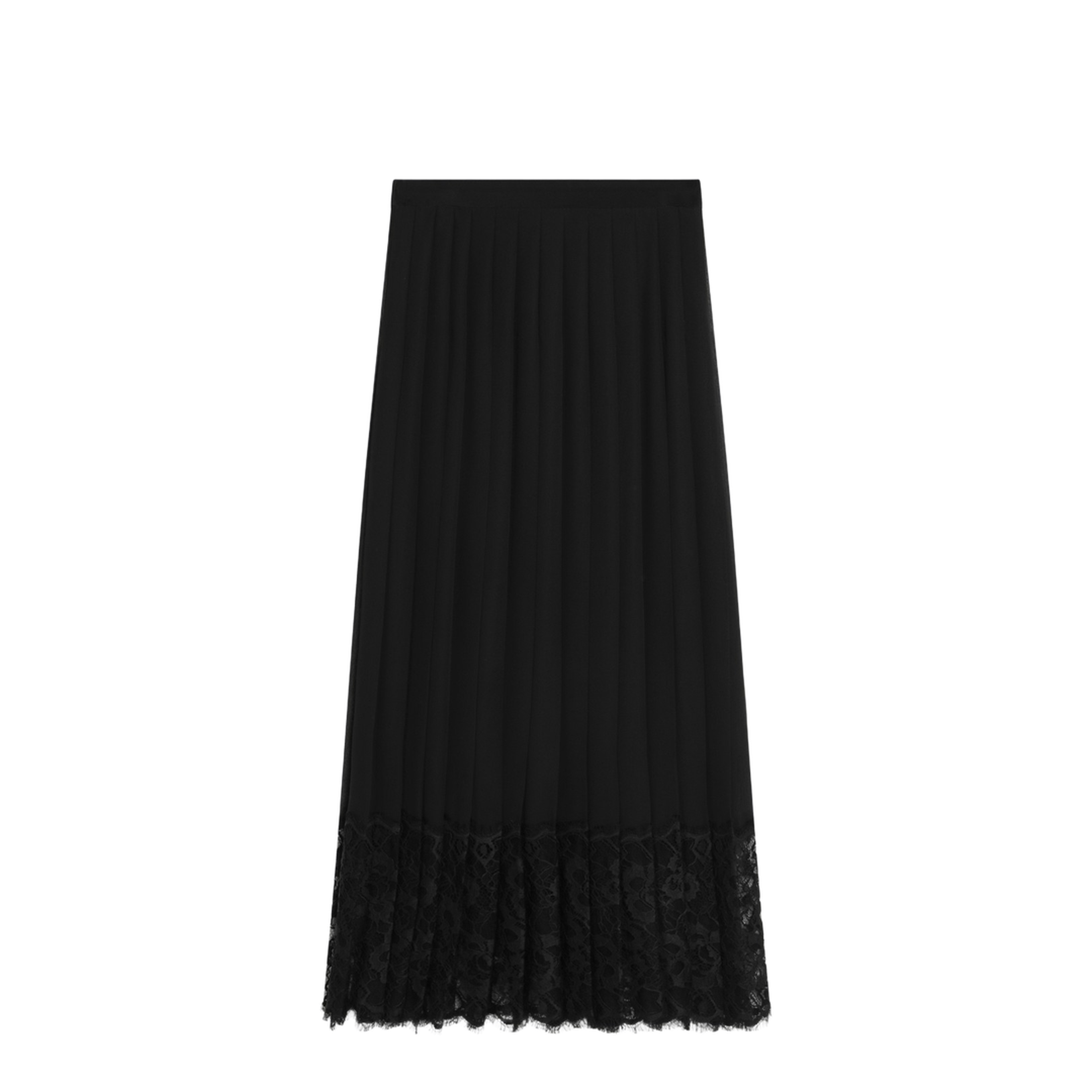 Longuette Skirt with Lace - Image 1