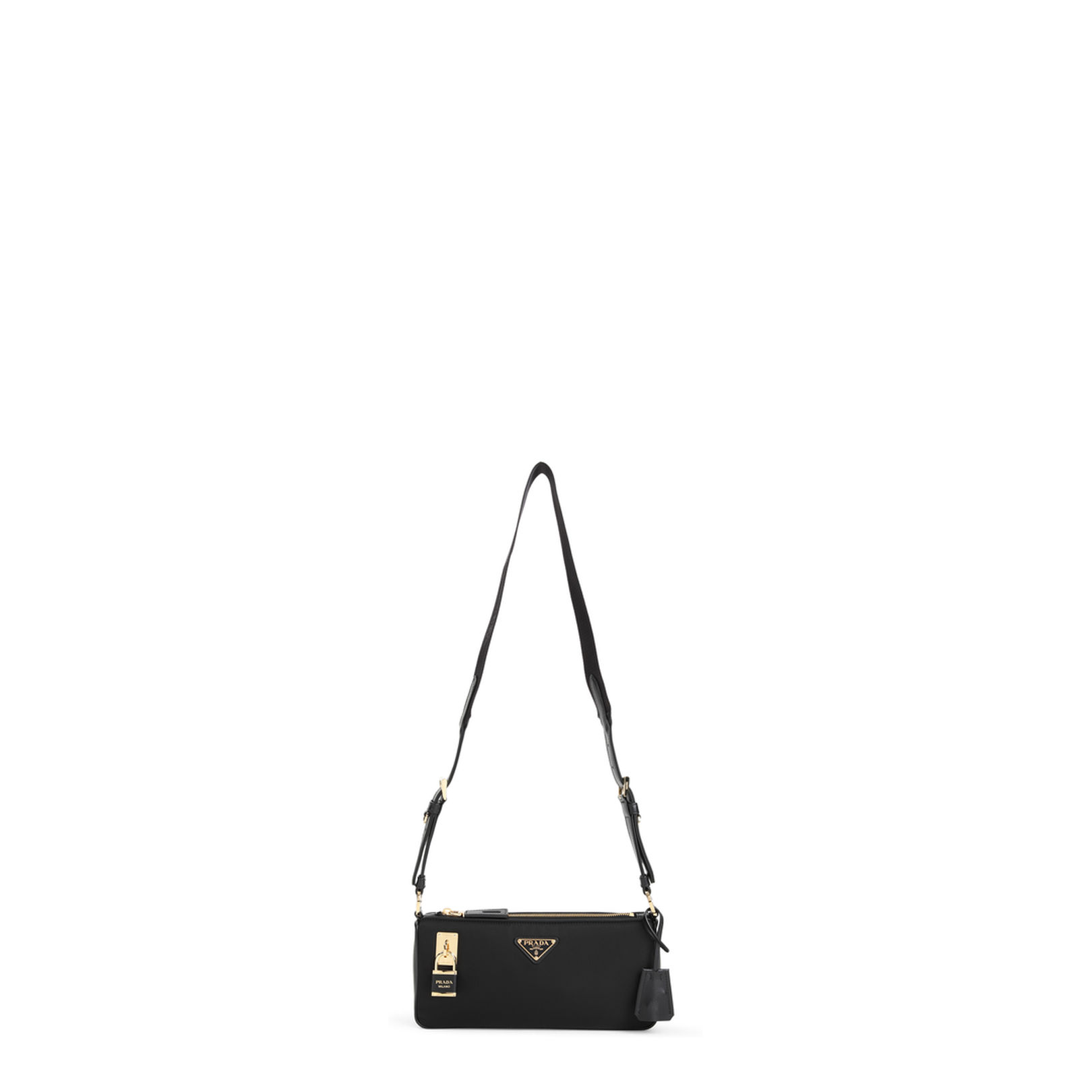 Black Re-Nylon Crossbody Bag - Image 2