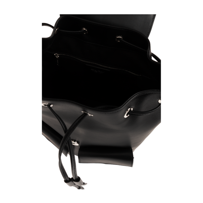 Medium Calfskin Backpack - Black - Image 4