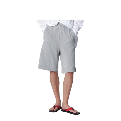 Grey Cotton Shorts - Image 1