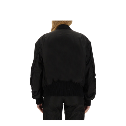 Nylon Twill Bomber Jacket - Image 3