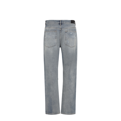 Light Blue Cotton Jeans - Image 2