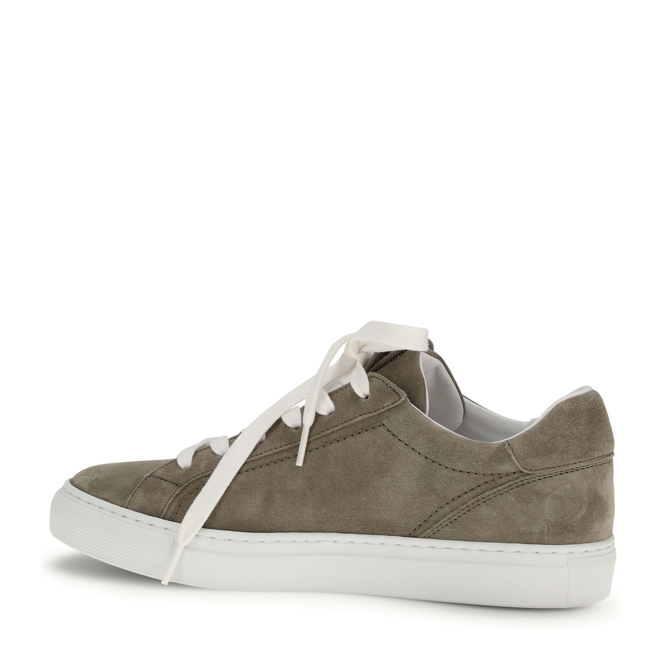 Suede Sneakers with Precious Loop - Image 3