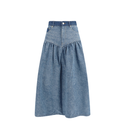 Stretch Denim Skirt - Image 1