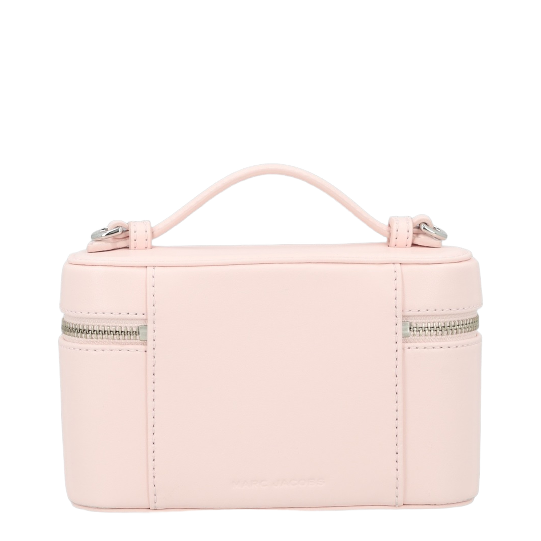 Scene Medium Smooth Leather Vanity Bag - Powder Pink - Image 2