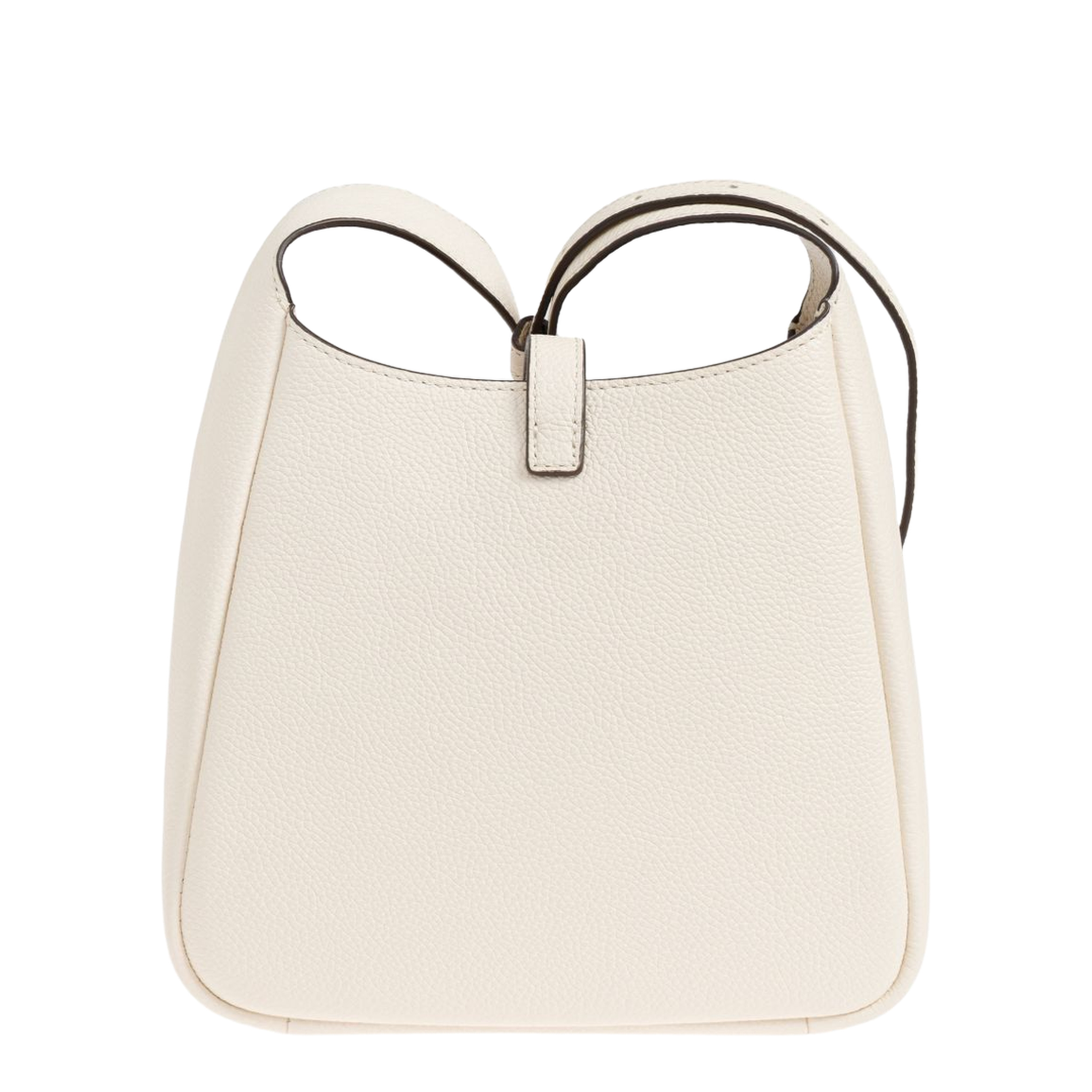 Miller Medium Pebbled Leather Bucket Bag - New Ivory - Image 2