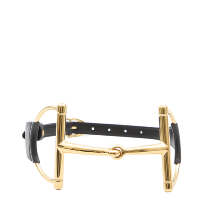 Wide Belt with Oversized Horsebit - Image 1