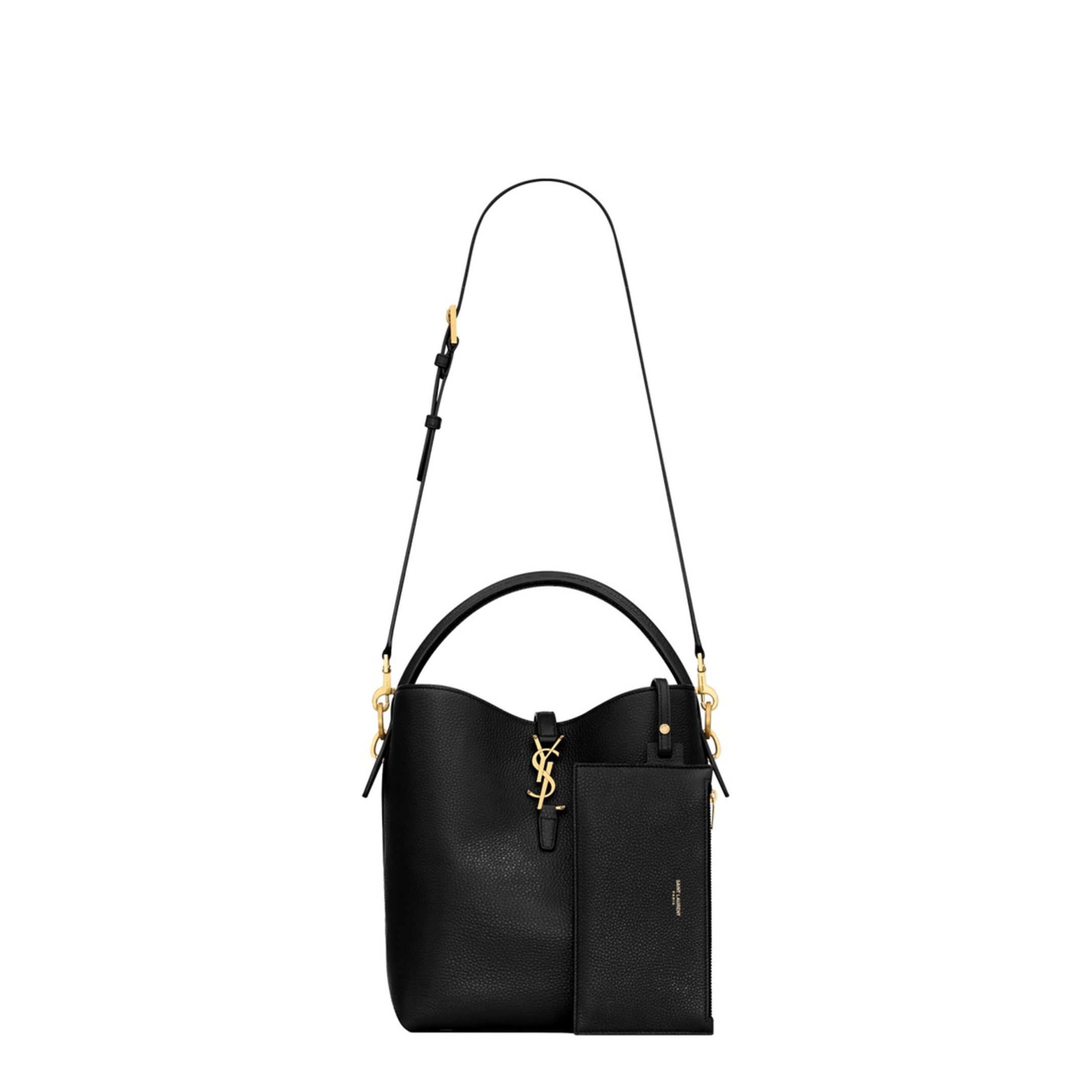 LE 37 Supple in Grained Leather in Black - Image 4