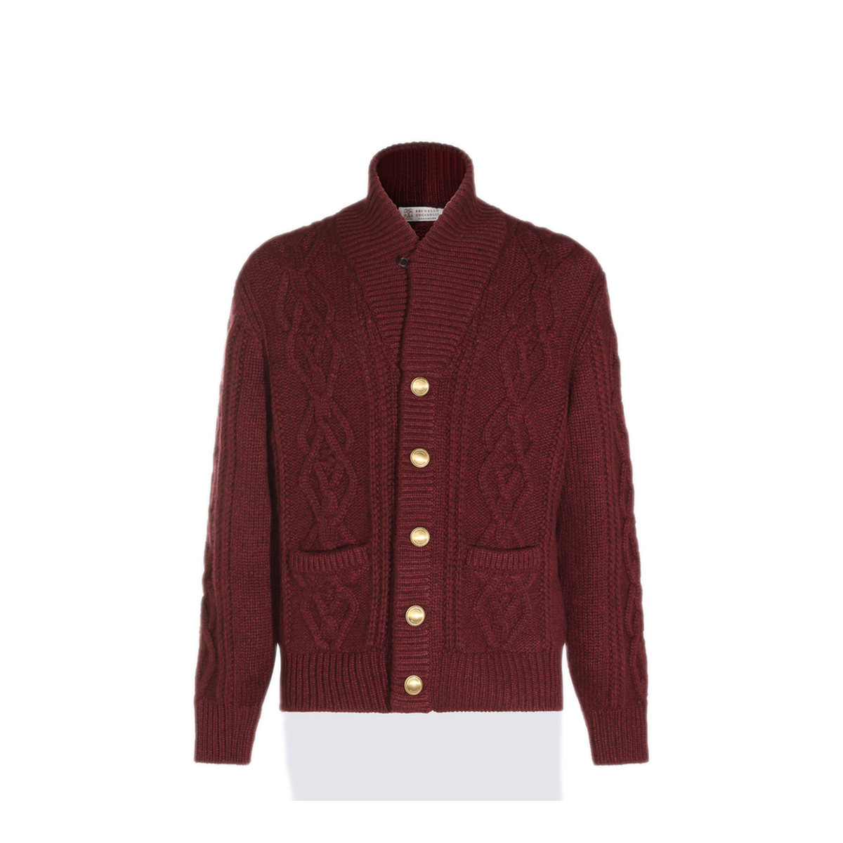 Cable Knit Cashmere Cardigan - Image 2