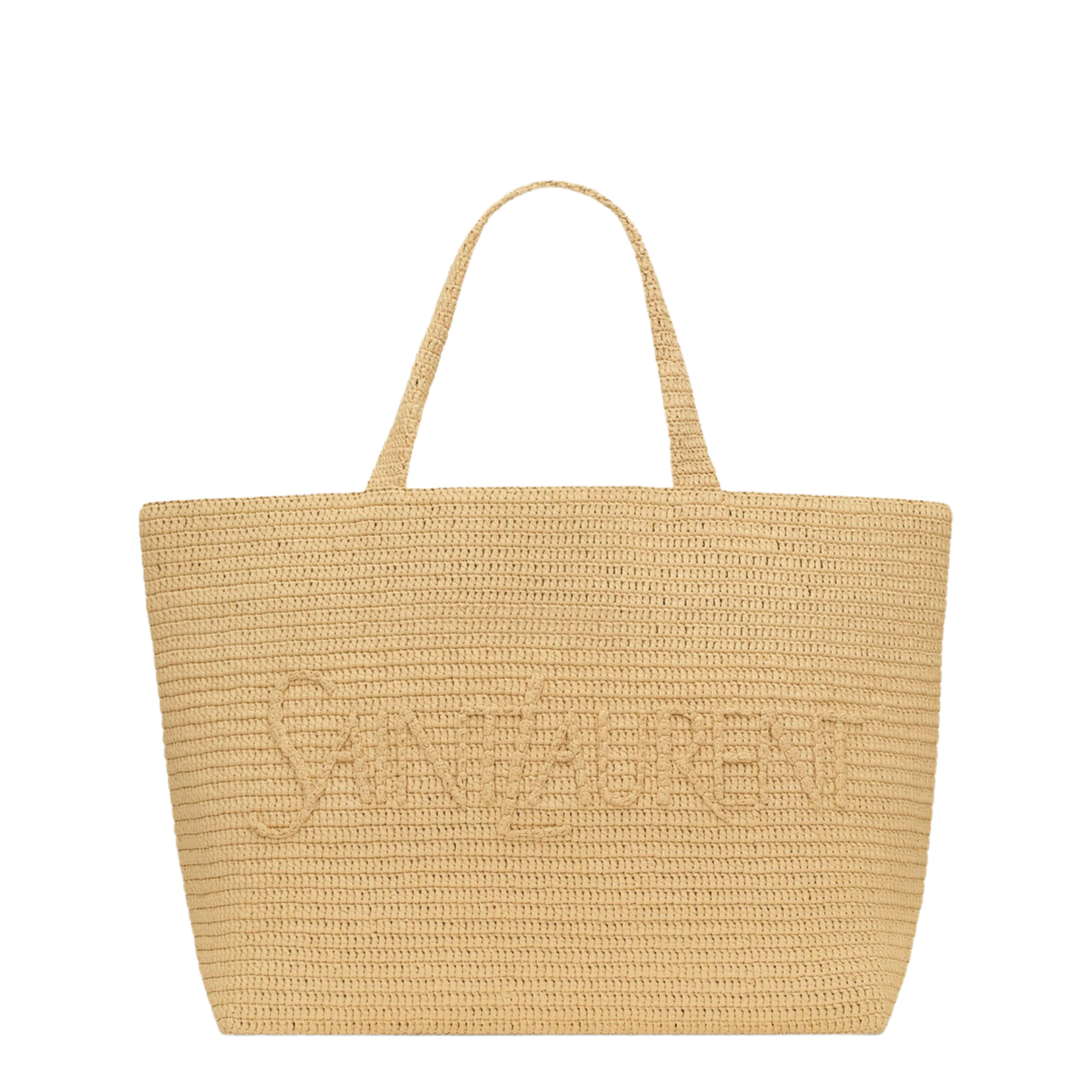 Natural raffia Tote Bags - Beige - Image 1