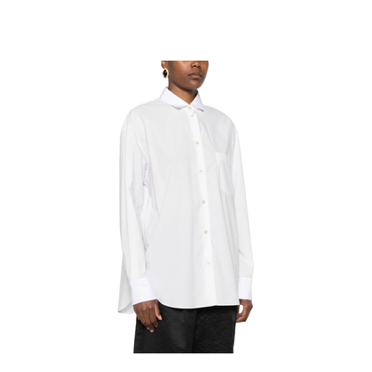 Oversized Shirt in Cotton Poplin - Image 2