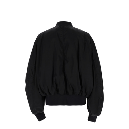 Black Oversized Bomber - Image 3