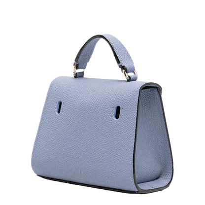 Iside Leather Belt Bag Blue - Image 5