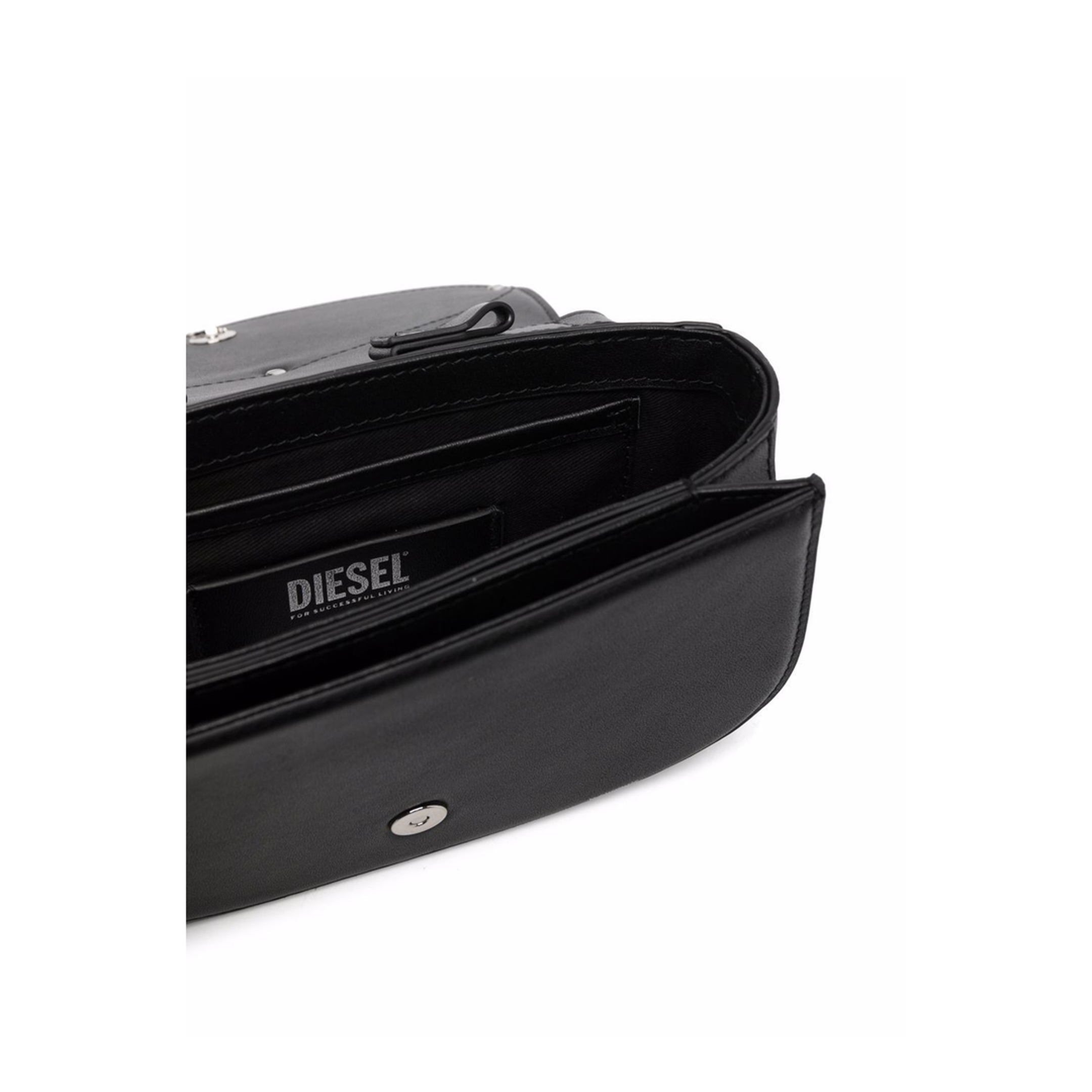 1DR-Iconic Nappa Leather Shoulder Bag - Black - Image 4