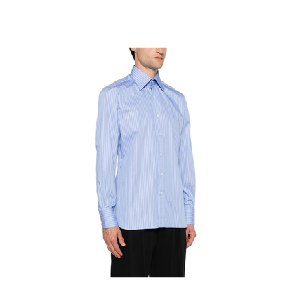 Striped Cotton Shirt - Image 4