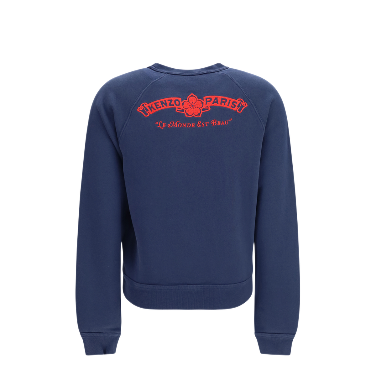 Paris Emblem Embroidered Cotton Sweatshirt - Image 2