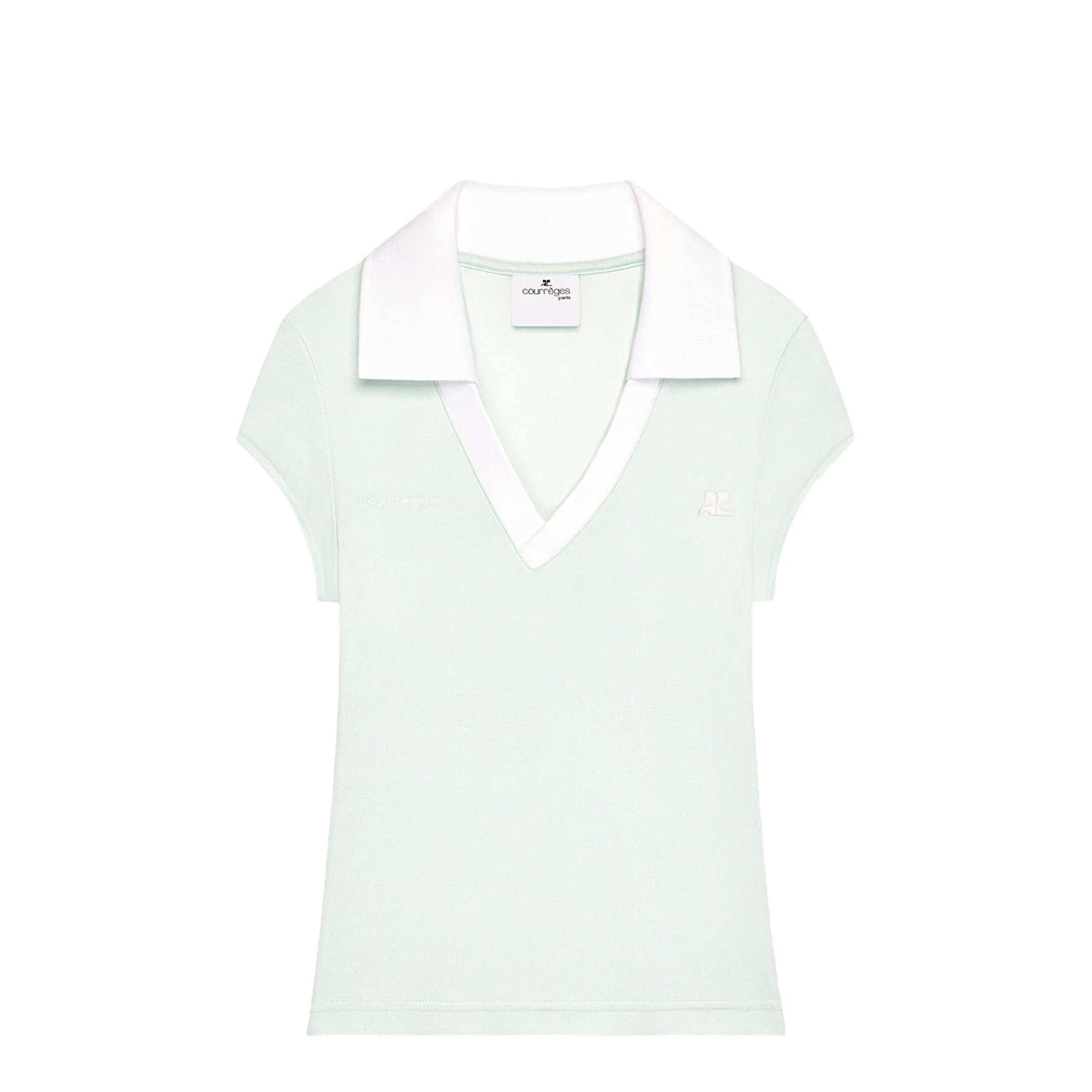 T-Shirts And Polos Clear Blue - Image 1