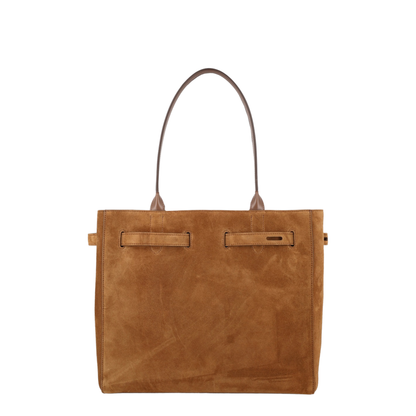 Audrey Medium Suede Tote Bag - Image 2